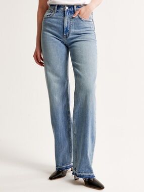 Abercrombie & Fitch The 90s Relaxed Jeans High Rise Size 29/8